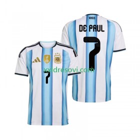 Argentina Rodrigo De Paul 7 Domaći Nogometni Dres World Cup 2026